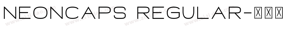NeonCaps Regular字体转换